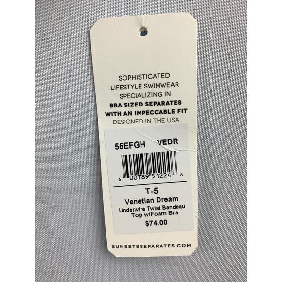 Women's Sunset *NWT* Black Pattern Bikini Set - See Description for Size - Picture 13 of 13